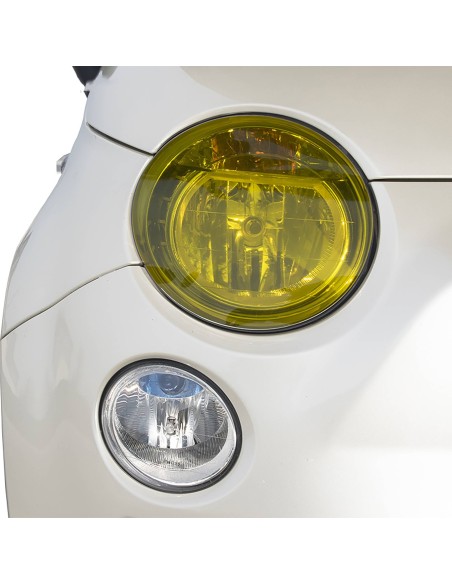 Pellicola autoadesiva colore GIALLO per fanali 100x60cm
