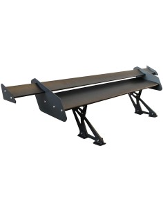 Alettone da baule spoiler ala doppia Simoni Racing Koros alluminio 135 6cm