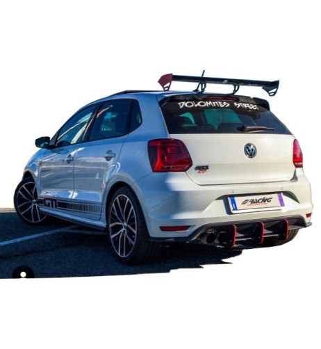 Alettone da tetto spoiler ala singola Simoni Racing Mistral alluminio 110cm