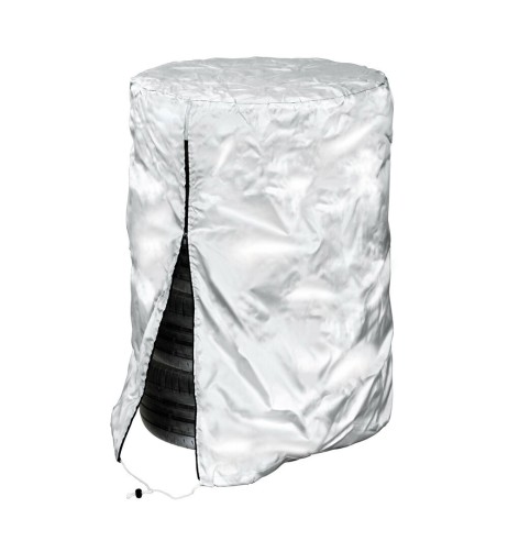 Copertura porta 4 ruote e pneumatici Tg XL D90xH135cm