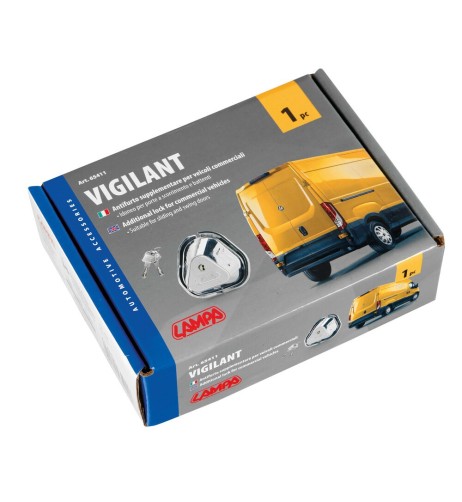 Kit 1 Serratura aggiuntiva per porte veicoli commerciali