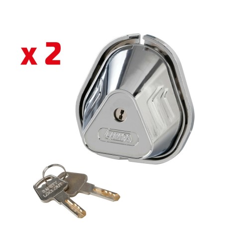 Kit 2 Serrature aggiuntive per porte veicoli commerciali