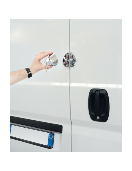 Kit 2 Serrature aggiuntive per porte veicoli commerciali