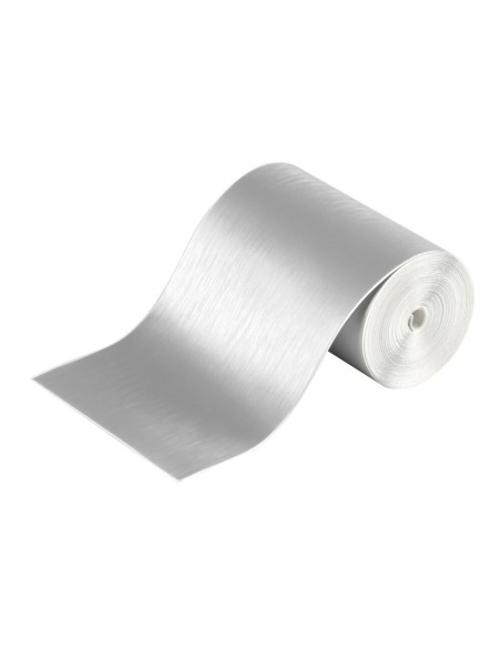 Super pellicola protettiva adesiva carrozzeria Alluminio spazzolato 8x500cm