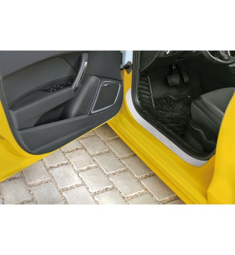 Super pellicola protettiva adesiva carrozzeria Alluminio spazzolato 8x500cm