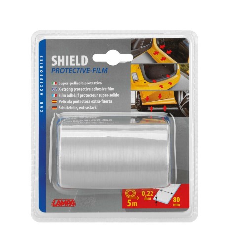 Super pellicola protettiva adesiva carrozzeria Alluminio spazzolato 8x500cm