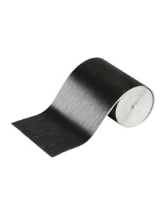 Super pellicola protettiva adesiva carrozzeria Nero spazzolato 8x500cm