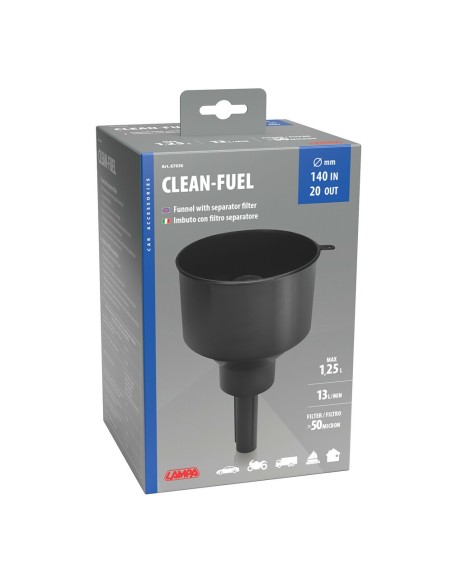 Imbuto con filtro separatore impurit carburante