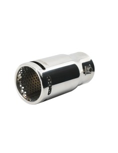 Terminale scarico universale inox singolo 41 64mm TRX 104