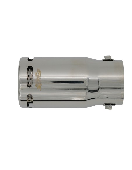 Terminale scarico universale inox singolo 41 64mm TRX 104