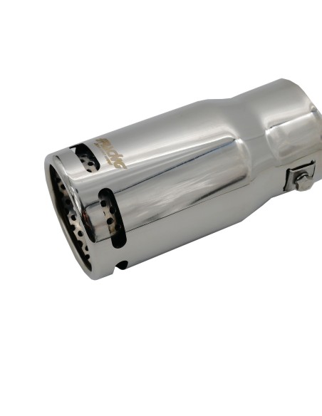 Terminale scarico universale inox singolo 41 64mm TRX 104