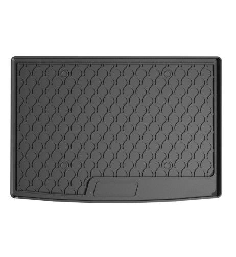 Vasca baule bagagliaio su misura gomma sintetica Skoda Kamiq baule alto