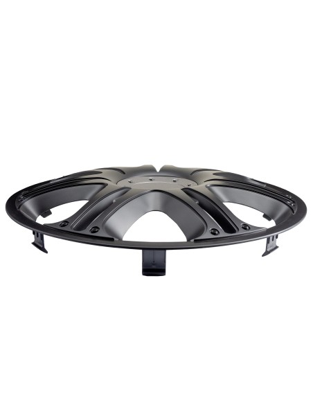 Set copricerchi universali Simoni Racing Nascar Black 15 