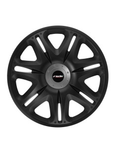 Set copricerchi universali Simoni Racing Nascar Black 14 