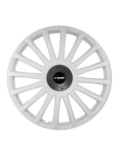 Set copricerchi universali Simoni Racing Gran Prix White 15 