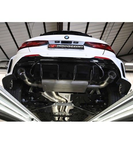 Scarico Ragazzon black omologato 50 1015 61B Bmw Serie 1 F40 128Ti 195kw