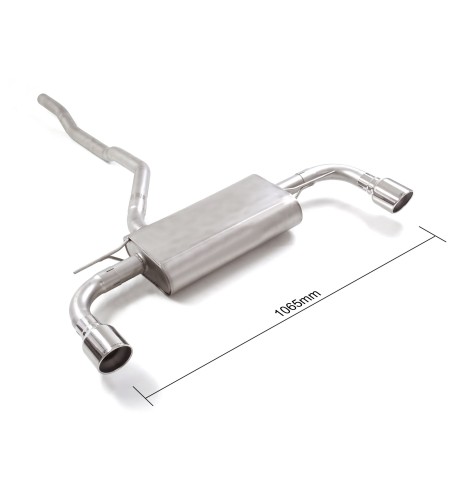 Scarico Ragazzon omologato 50 1087 61 Bmw Serie 1 F40 118i 100kw