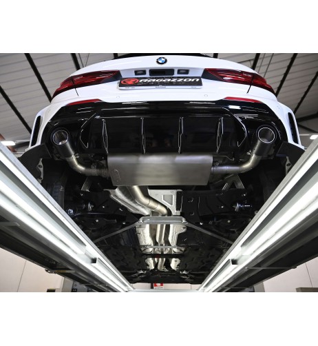 Scarico Ragazzon black omologato 50 1015 74 Bmw Serie 1 F40 128Ti 195kw