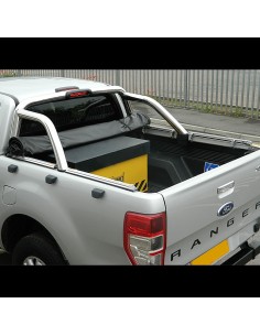 Soft Lid telo per roll bar copertura cassone Ford Ranger Double Cab 2012 20 2