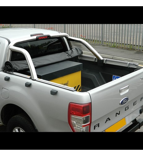 Soft Lid telo per roll bar copertura cassone Ford Ranger Double Cab 2012 20