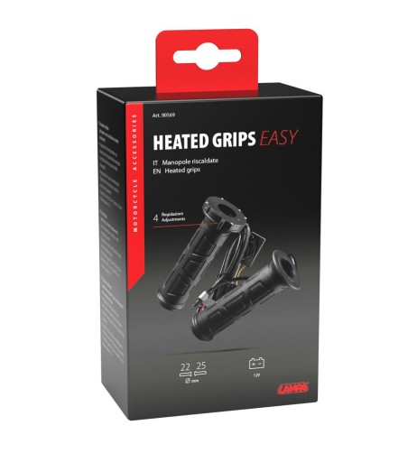 Manopole moto riscaldate 12V con 4 regolazioni di temperatura