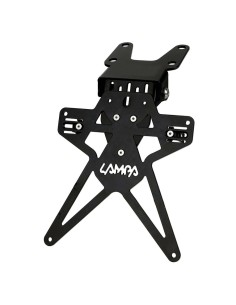 Portatarga moto Evo 1 con altezza ed inclinazione regolabili