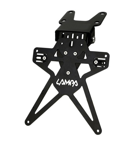 Portatarga moto Evo 1 con altezza ed inclinazione regolabili