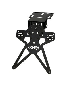 Portatarga moto Evo 3 con altezza ed inclinazione regolabili