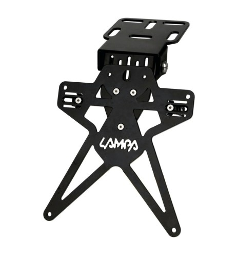 Portatarga moto Evo 3 con altezza ed inclinazione regolabili