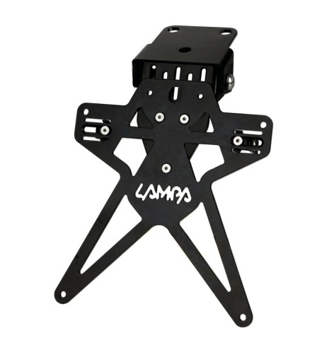 Portatarga moto Evo 5 con altezza ed inclinazione regolabili