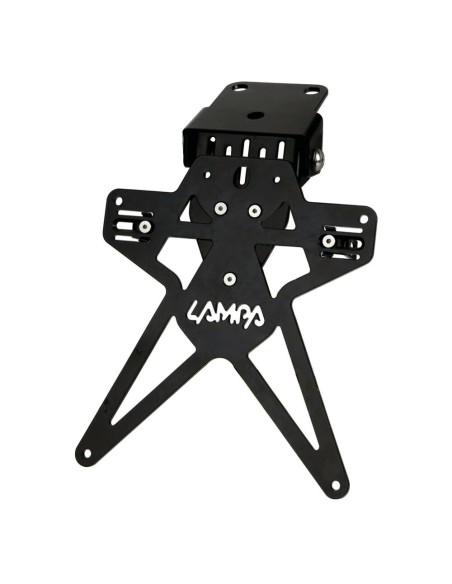 Portatarga moto Evo 5 con altezza ed inclinazione regolabili