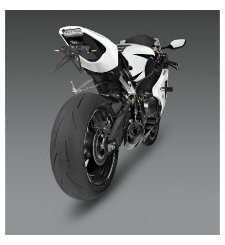 Portatarga moto Evo 5 con altezza ed inclinazione regolabili