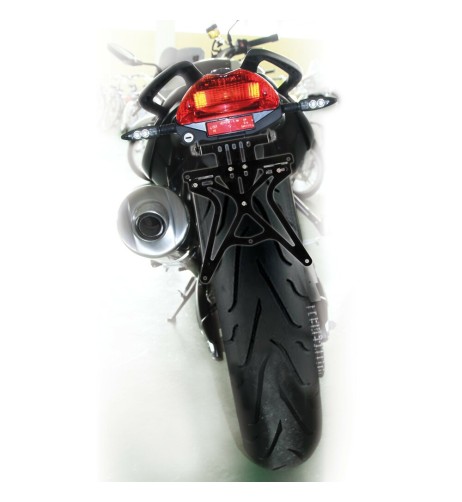 Portatarga moto altezza ed inclinazione regolabili