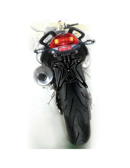 Portatarga moto altezza ed inclinazione regolabili
