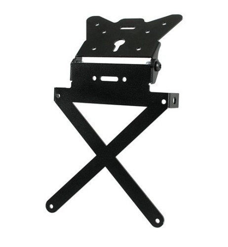 Portatarga alluminio anodizzato moto universale