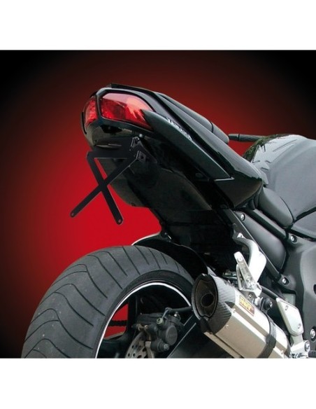 Portatarga alluminio anodizzato moto universale