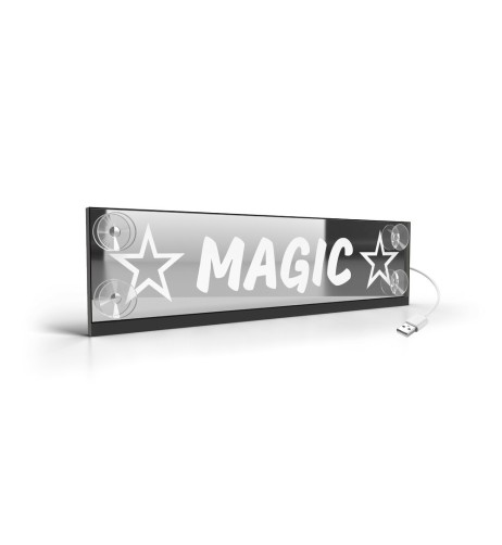Tabella personalizzabile a Led USB con telecomando Rgb Mirror Drive