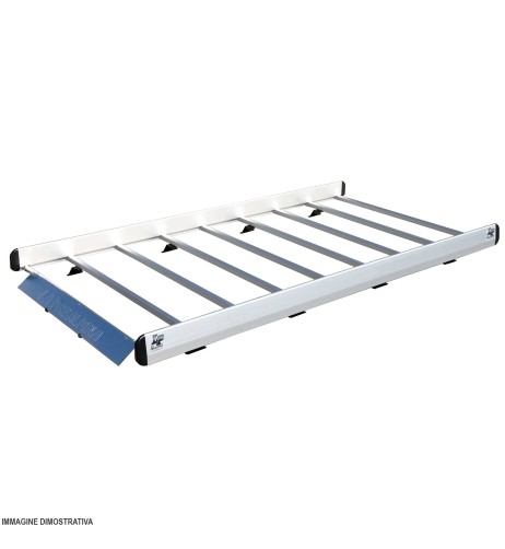 Bagagliera Superomega Vans 180x124cm Toyota Land Cruiser 120 125 dal 2005