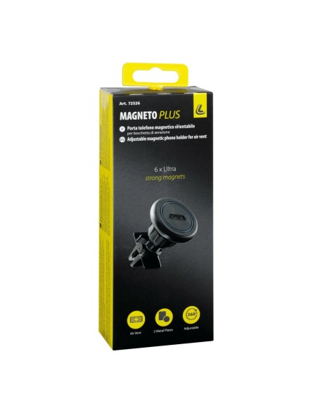 Porta telefono magnetico regolabile a clip per bocchette aria