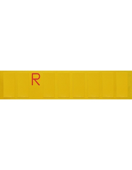 Targa ripetitrice per rimorchi e semirimorchi 480x110mm