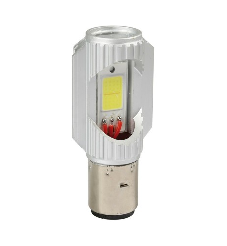Lampadina mega LED BA20d 9 32V S2 con resistenza 680lm