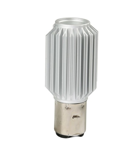 Lampadina mega LED BA20d 9 32V S2 con resistenza 680lm