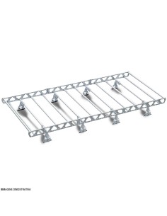 Bagagliera Omega Vans 315x142cm VW Transporter T5 e T6 long