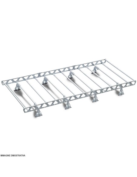 Bagagliera Omega Vans 315x160cm Nissan Primastar L2 lungo 2002 2014