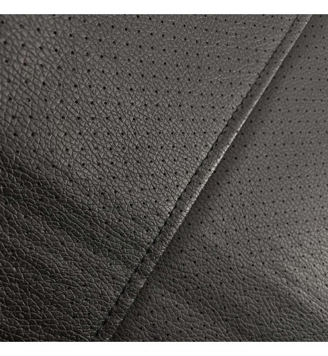 Set completo coprisedili universali Simoni Racing Type B eco pelle nera