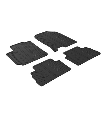 Set tappetini su misura gomma per Hyundai Kona 2017 2023