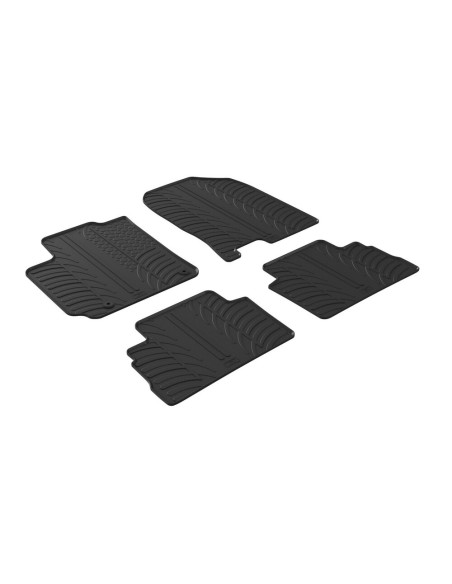 Set tappetini su misura gomma per Hyundai Kona 2017 2023