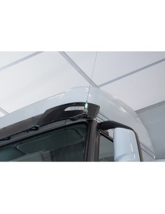Staffa inox per antenna CB attacco visiera parasole per Iveco S Way dal 201 2