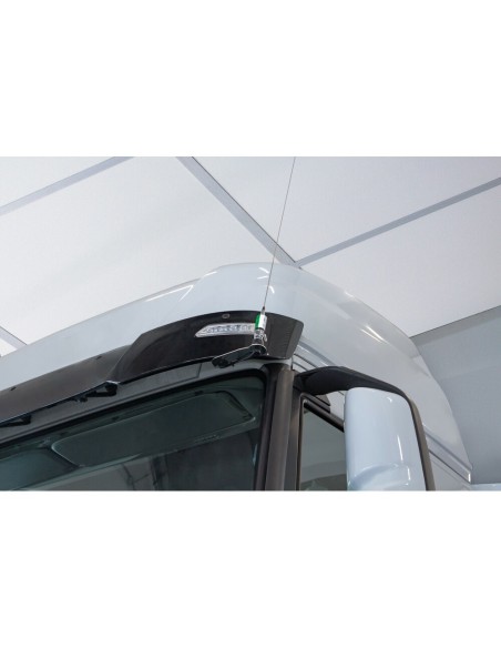 Staffa inox per antenna CB attacco visiera parasole per Iveco S Way dal 201