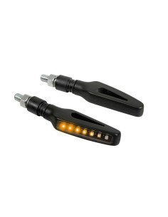 Coppia frecce per moto indicatori di direzione a Led sequenziale Glory SQ